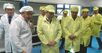 【Jianke Newsletter】 Hu Henghua, Member of the Standing Committee of the Provincial Party Committee and Secretary of the Municipal Party Committee, visited our company to investigate the production and operation situation