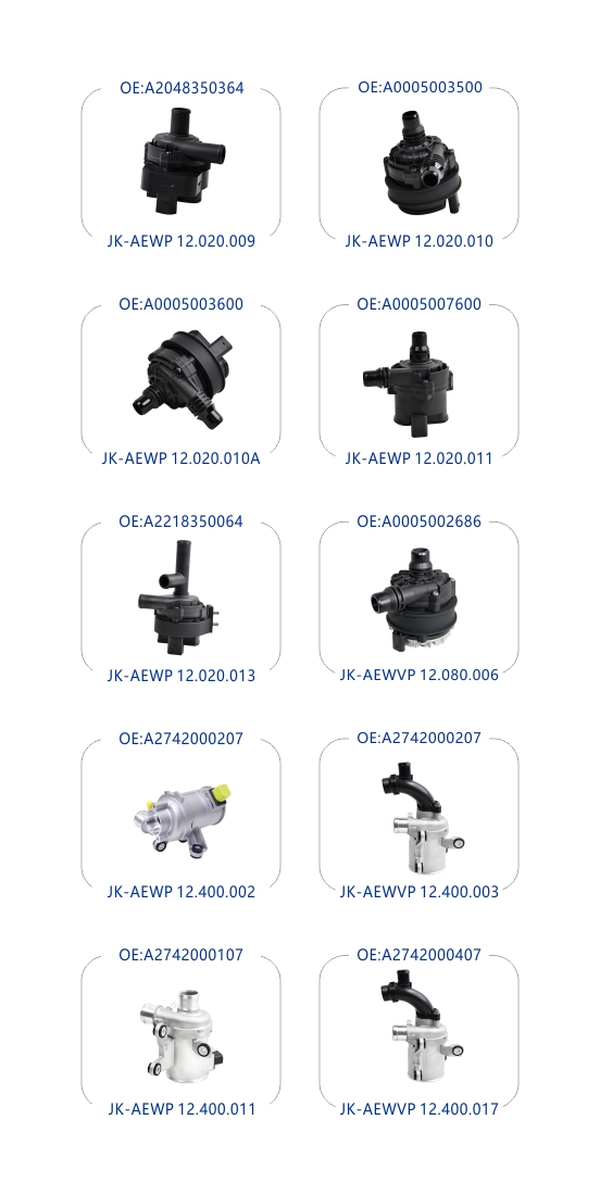 For BENZ Auxiliary Water Pump