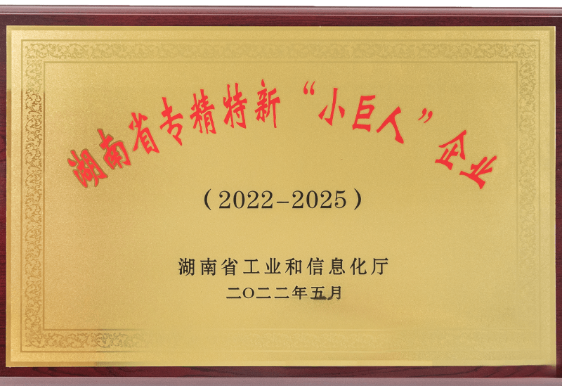 “Little Giant” Specialized and Innovative Enterprise Certificate.png